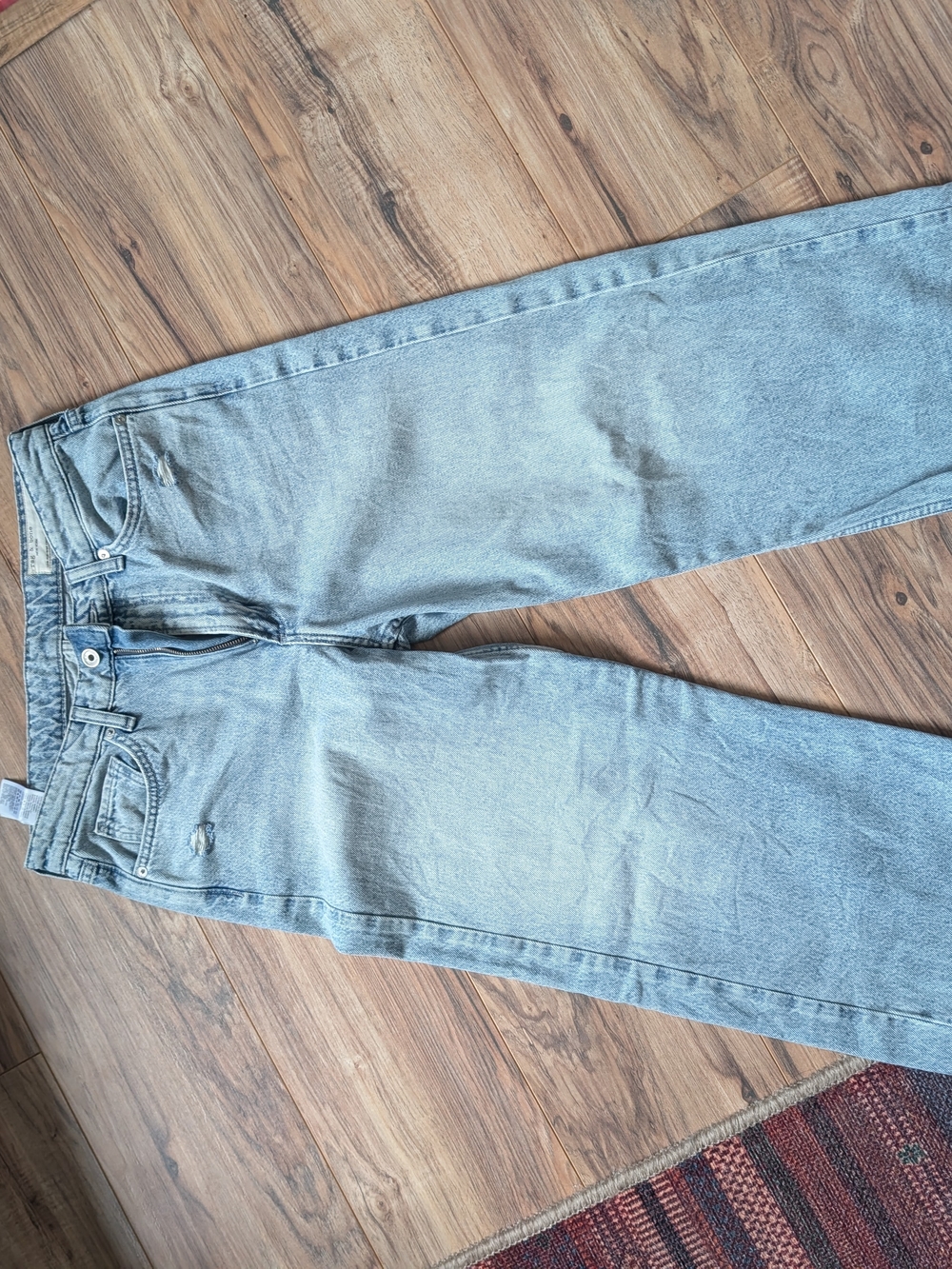 rag & bone Lori Mid Rise Crop